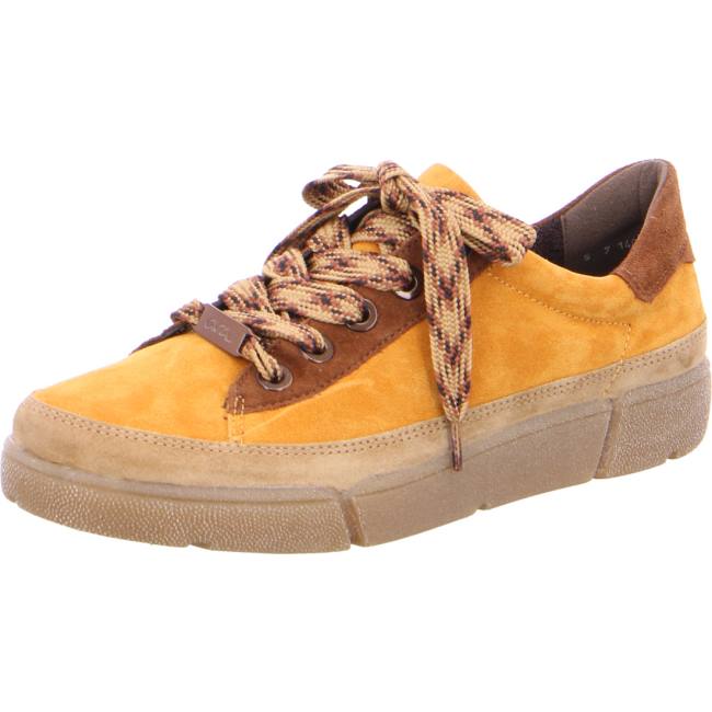 Basket Ara Rom Jaune Femme | NUH-3808716