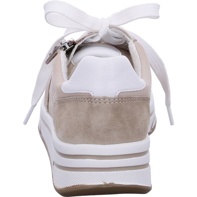 Basket Ara Sapporo Beige Femme | KXU-4092620