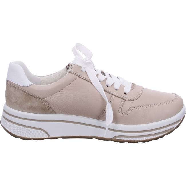 Basket Ara Sapporo Beige Femme | KXU-4092620