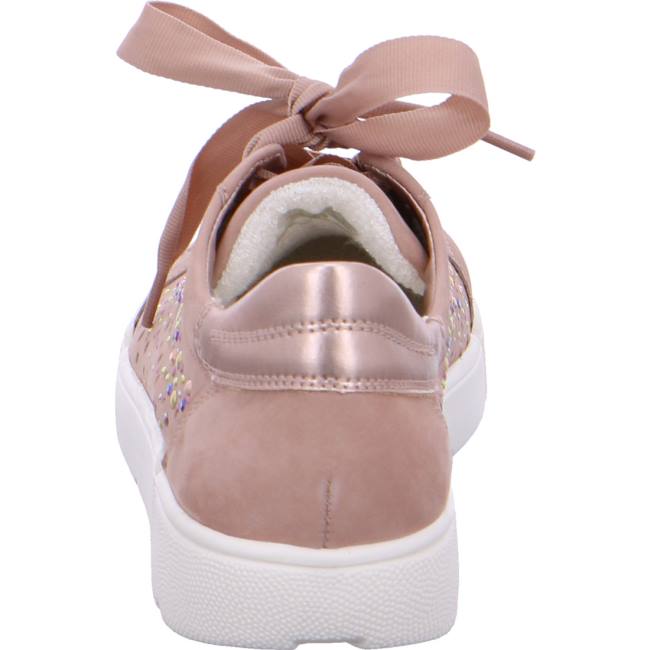 Basket Ara Rom Blanche Corail Femme | JKV-8707493