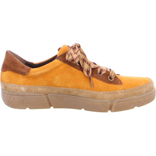 Basket Ara Rom Jaune Femme | NUH-3808716