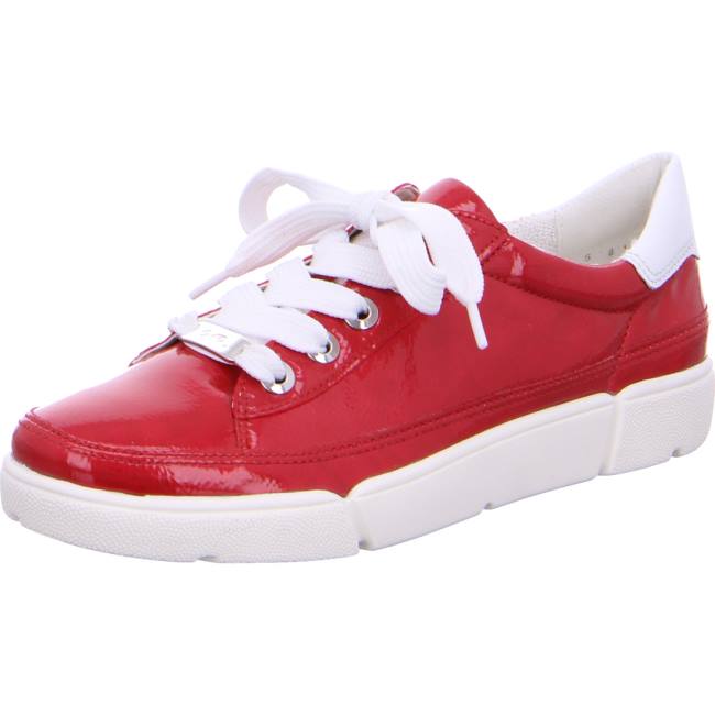 Basket Ara Rom Rouge Femme | YBO-5428531