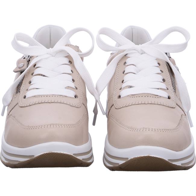 Basket Ara Sapporo Beige Femme | KXU-4092620