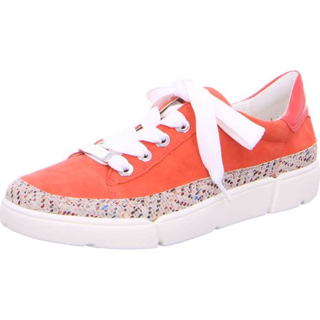 Basket Ara Rom Rouge Femme | RXP-3532660