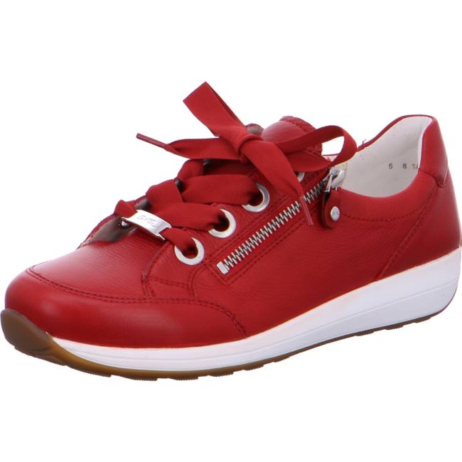 Basket Ara Osaka Rouge Femme | ULM-5106252