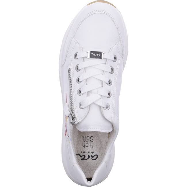 Basket Ara Osaka Blanche Femme | SWN-4591571