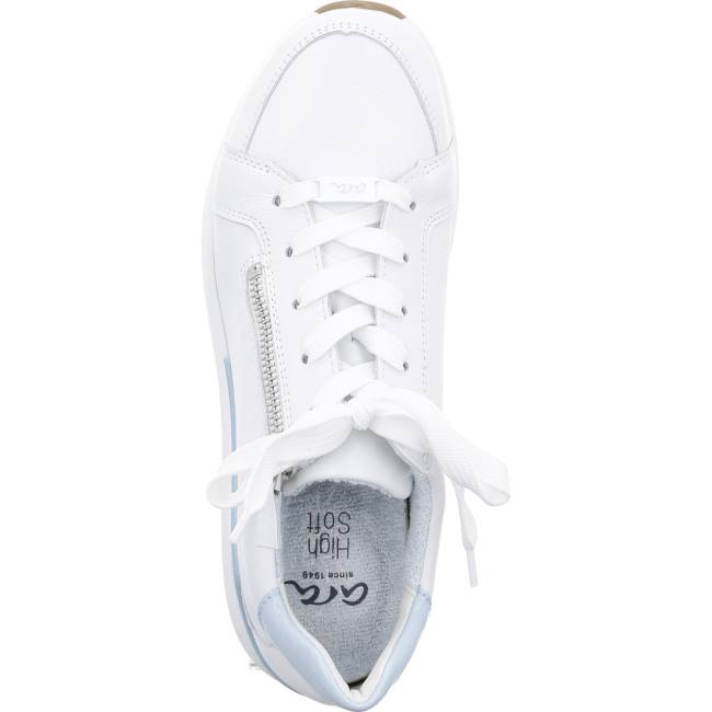 Basket Ara Osaka Blanche Femme | IVZ-5752235