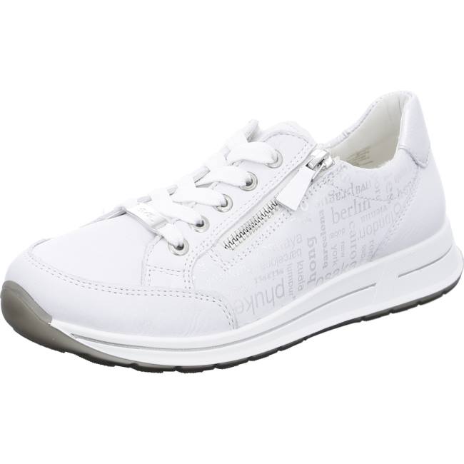 Basket Ara Osaka Nebbia Blanche Femme | IPJ-0763937