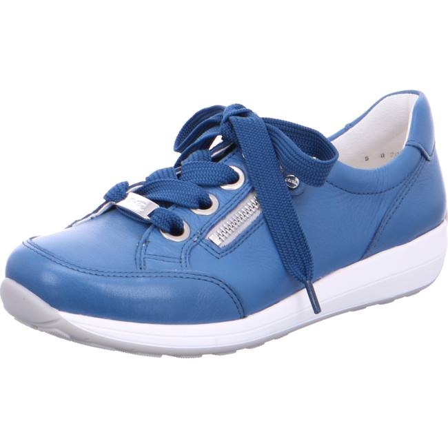 Basket Ara Osaka Capri Bleu Femme | BRE-1222403