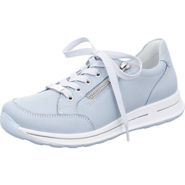 Basket Ara Osaka Aqua Bleu Femme | TKU-0360030