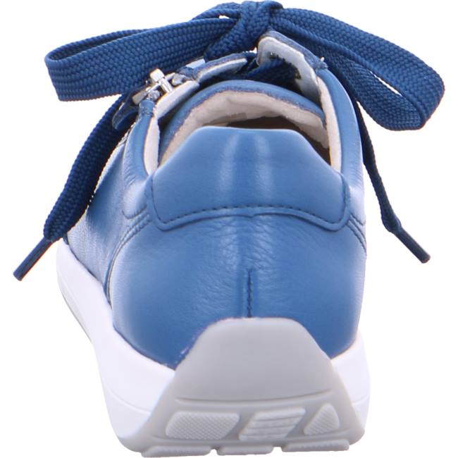 Basket Ara Osaka Capri Bleu Femme | BRE-1222403