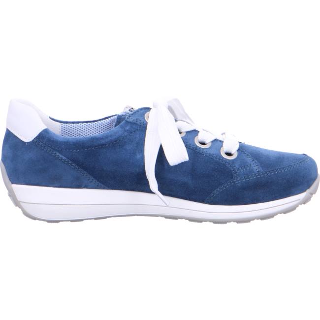 Basket Ara Osaka Capri Bleu Femme | HBF-3159082