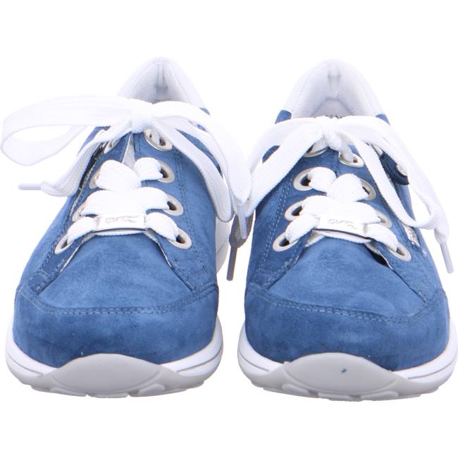 Basket Ara Osaka Capri Bleu Femme | HBF-3159082