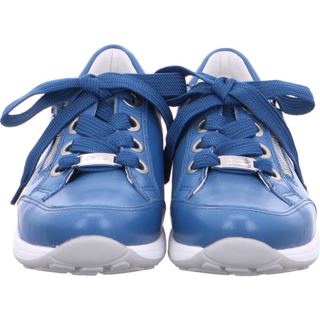 Basket Ara Osaka Capri Bleu Femme | BRE-1222403