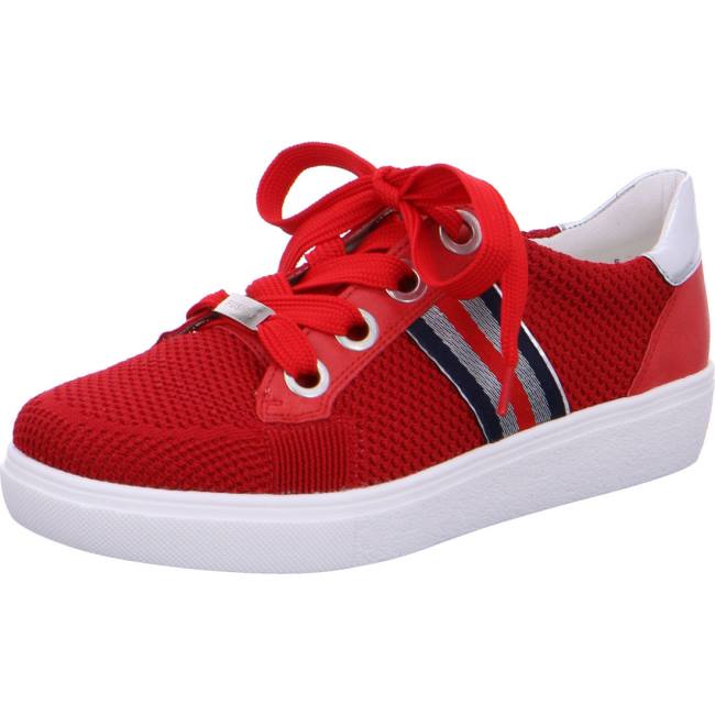 Basket Ara New York Rouge Femme | QWO-1618495