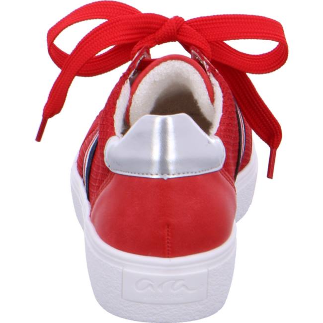 Basket Ara New York Rouge Femme | QWO-1618495