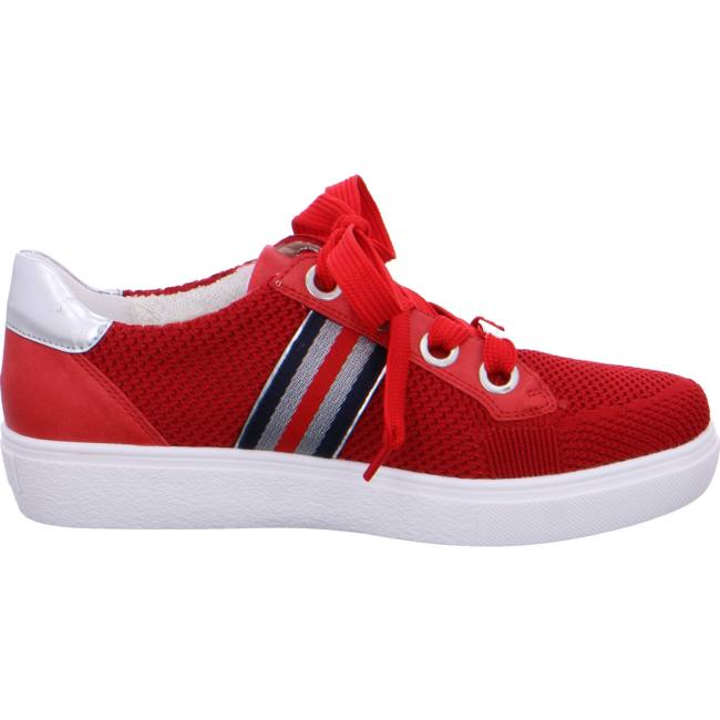 Basket Ara New York Rouge Femme | QWO-1618495