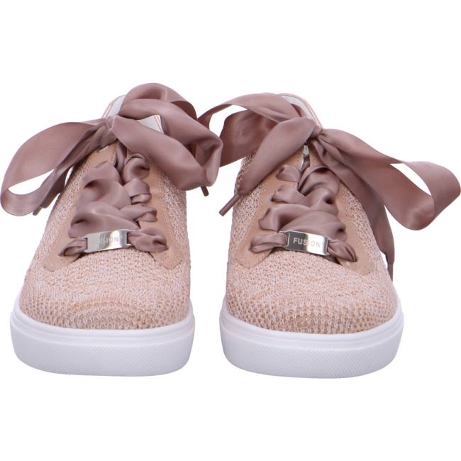 Basket Ara New York Blanche Corail Femme | YYO-1584395