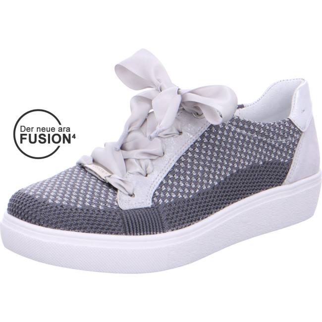 Basket Ara New York Grise Femme | ZYY-9345804