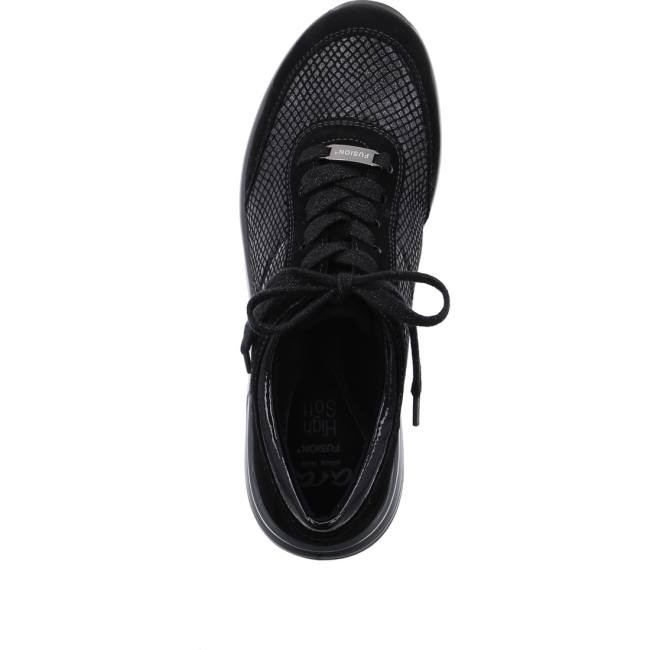 Basket Ara Nblack Noir Femme | UPH-9568014