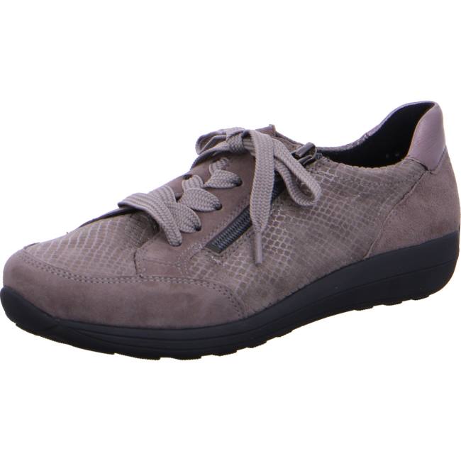 Basket Ara Merano Grise Femme | QYB-5708595