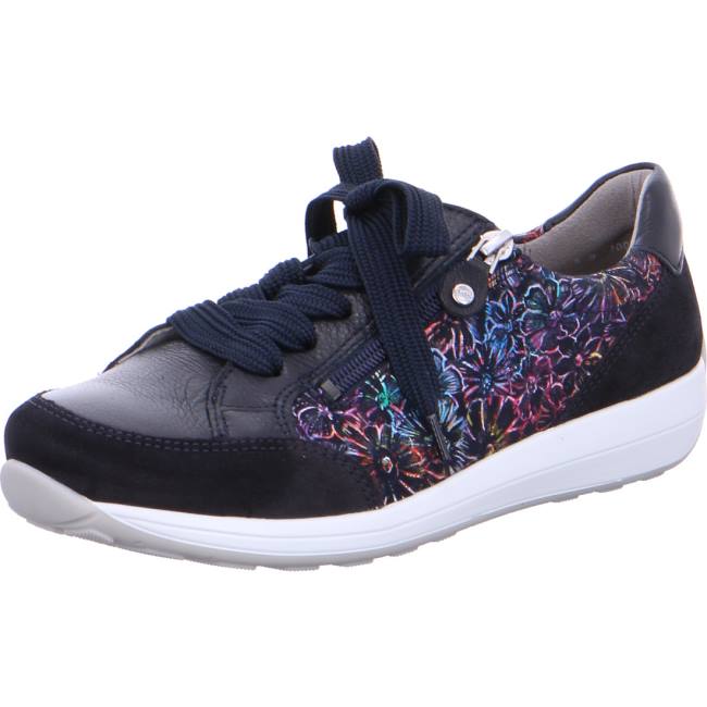 Basket Ara Merano Multi Bleu Femme | NIB-9835594