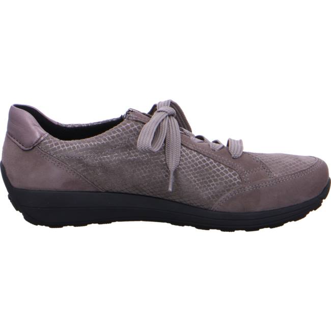 Basket Ara Merano Grise Femme | QYB-5708595