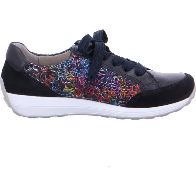 Basket Ara Merano Multi Bleu Femme | NIB-9835594