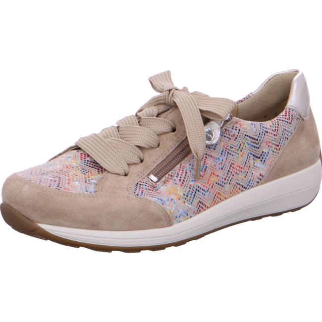 Basket Ara Merano Beige Femme | QQI-1621653