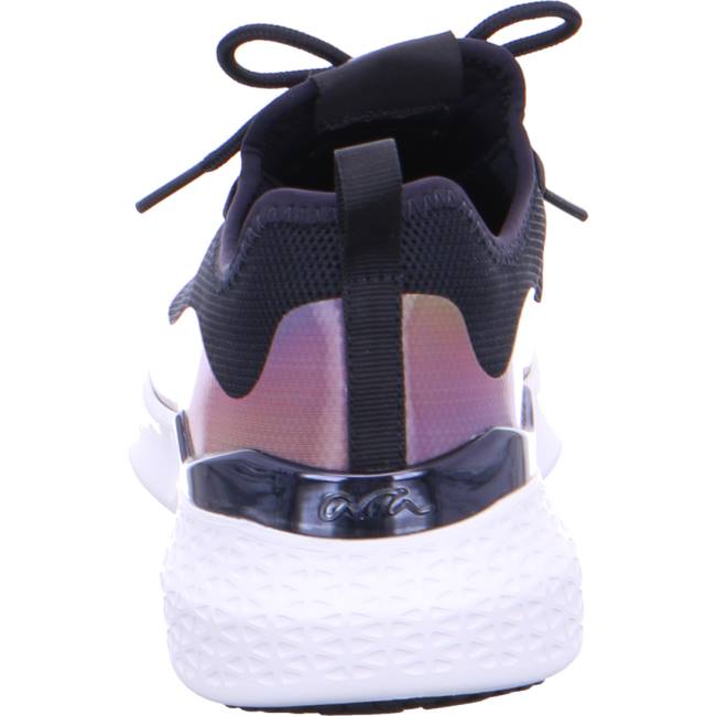 Basket Ara Maya Rainbow Bleu Marine Blanche Femme | XZR-0506897