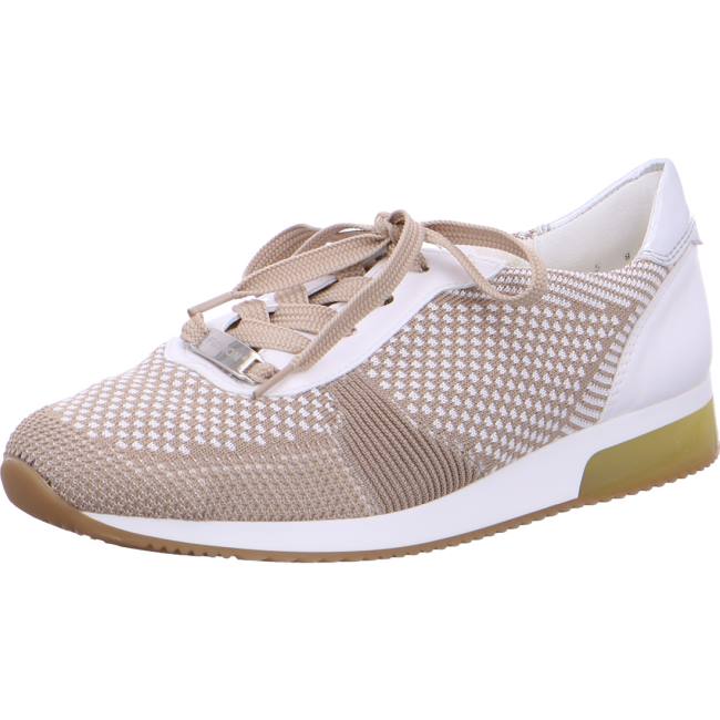 Basket Ara Lissabon Beige Femme | AOE-7656026