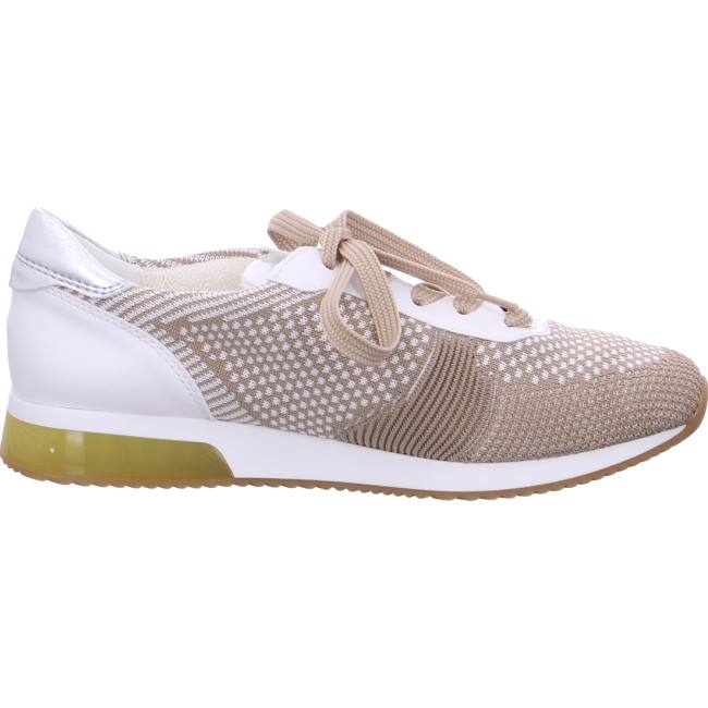 Basket Ara Lissabon Beige Femme | AOE-7656026