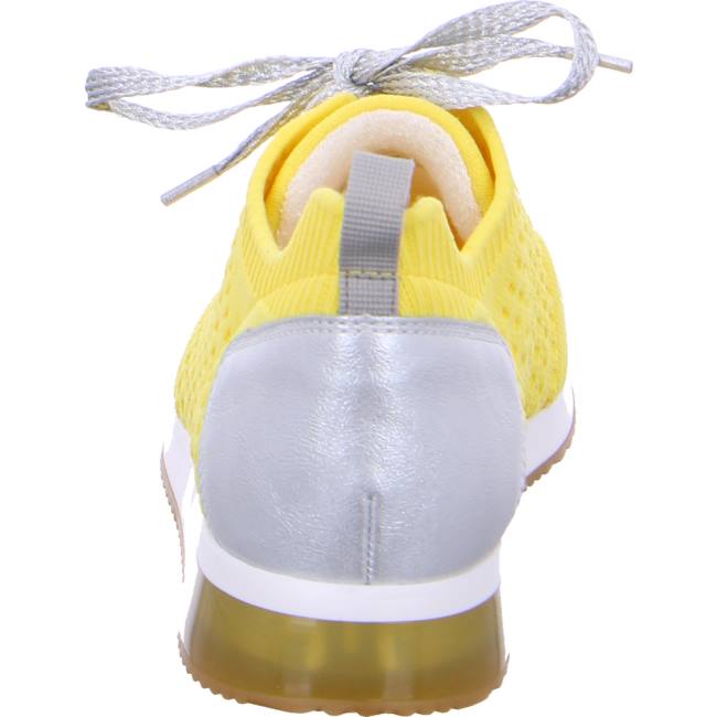 Basket Ara Lissabon Jaune Femme | IRP-0316385