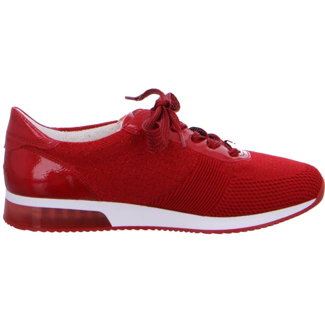 Basket Ara Lissabon Rouge Femme | UIV-6707002