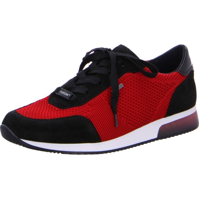 Basket Ara Lissabon Rouge Femme | CFC-5703330