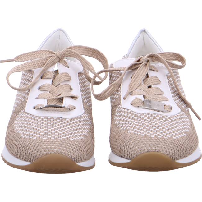 Basket Ara Lissabon Beige Femme | AOE-7656026