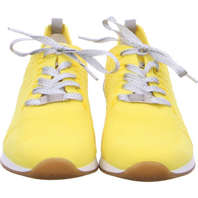 Basket Ara Lissabon Jaune Femme | IRP-0316385