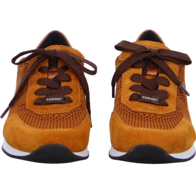 Basket Ara Lissabon Jaune Femme | LNO-0686991