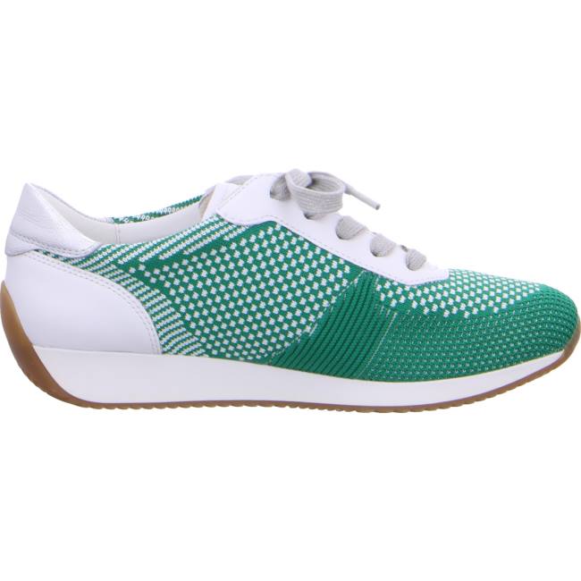 Basket Ara Lissabon Vert Femme | GCV-0310702