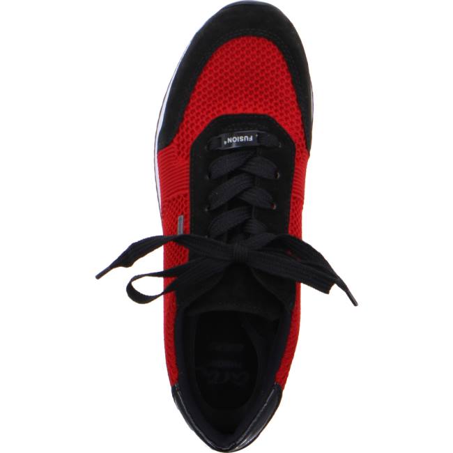 Basket Ara Lissabon Rouge Femme | CFC-5703330