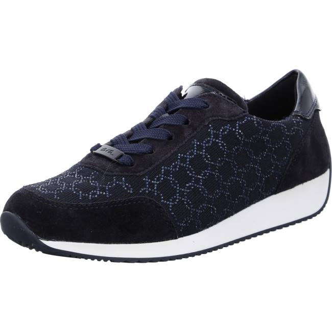 Basket Ara Lissabon Bleu Femme | VVW-4436003