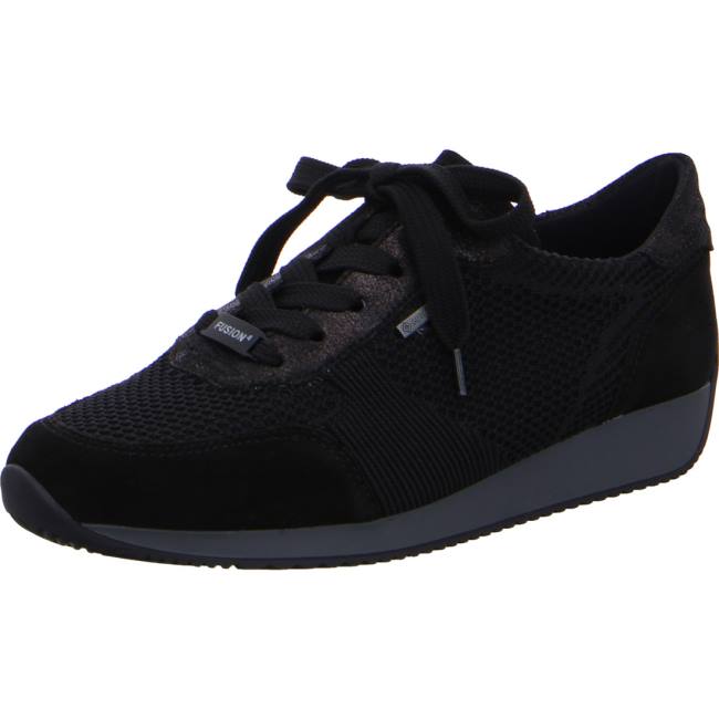 Basket Ara Lissabon Noir Femme | HDU-4887659