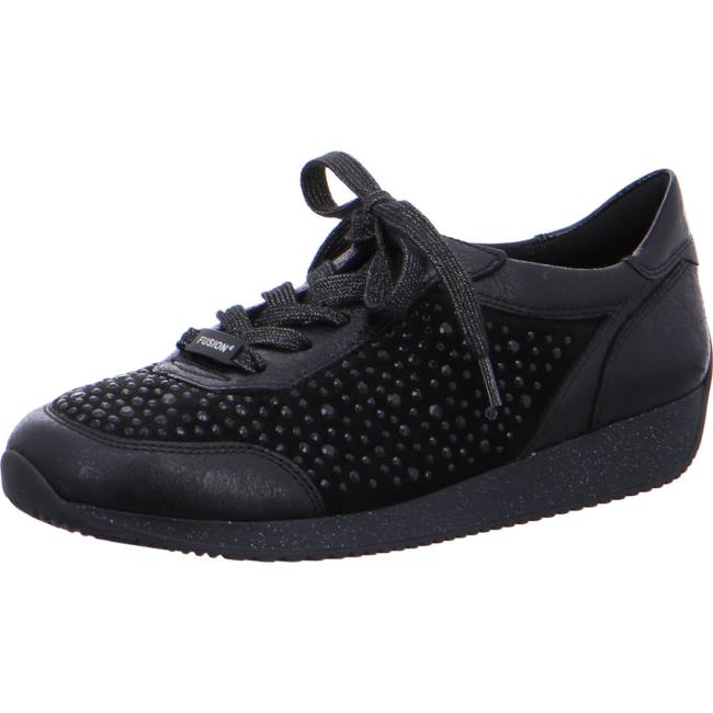 Basket Ara Lissabon Noir Femme | UCR-5925952