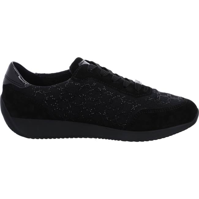 Basket Ara Lissabon Noir Femme | EGY-9017535