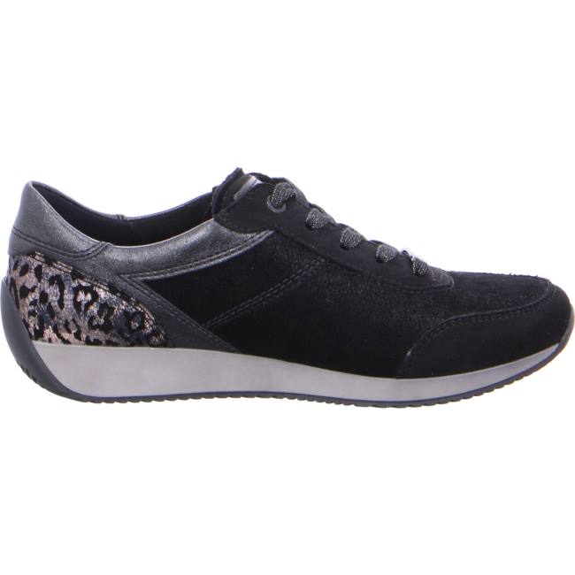 Basket Ara Lissabon Noir Femme | RGA-9313151