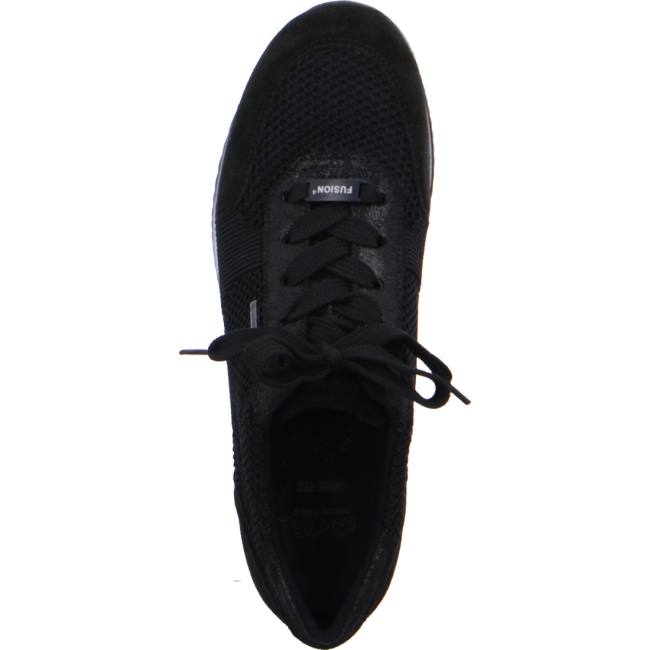 Basket Ara Lissabon Noir Femme | HDU-4887659