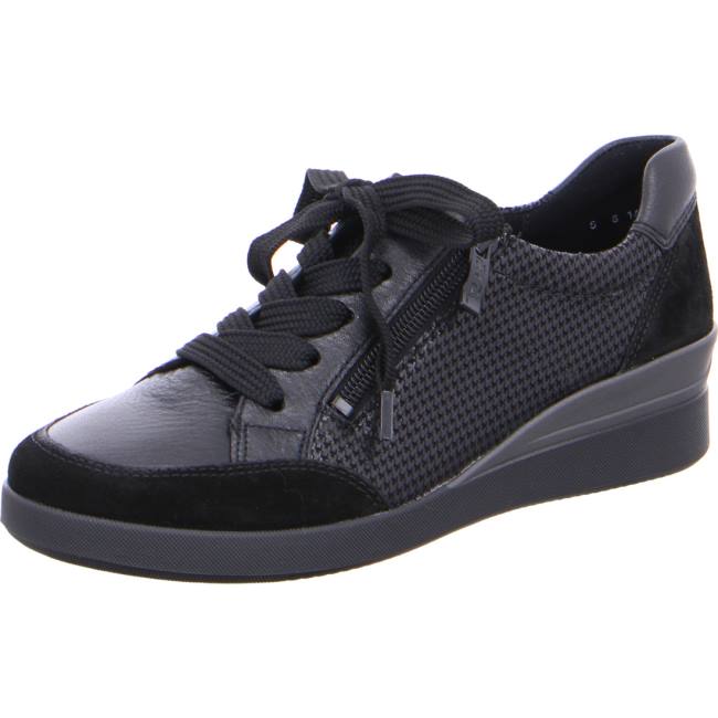 Basket Ara Lazio Noir Femme | XWV-9155899