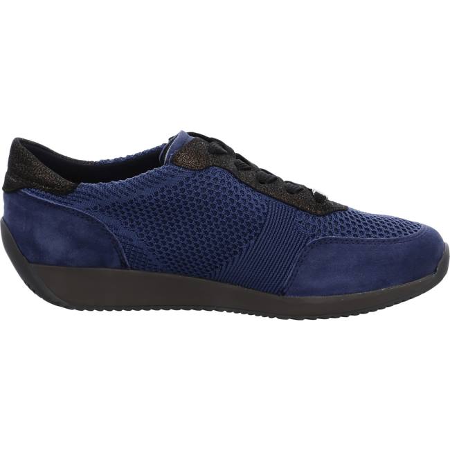 Basket Ara Lissabon Bleu Femme | JXX-1931621