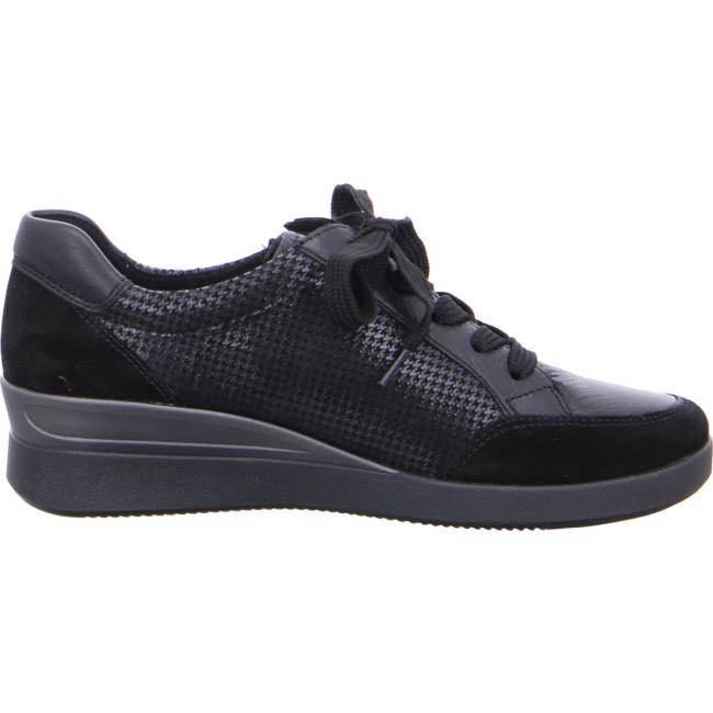 Basket Ara Lazio Noir Femme | XWV-9155899