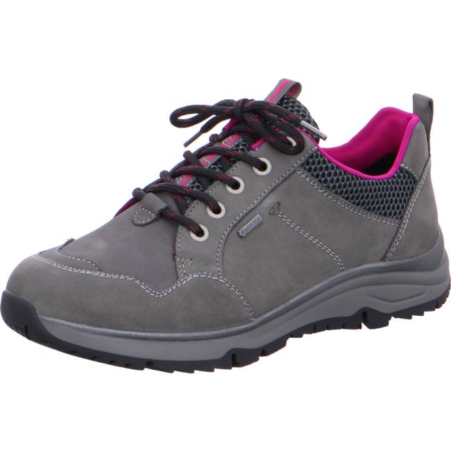 Basket Ara Lace-ups Tirol Grise Femme | RVO-6272267